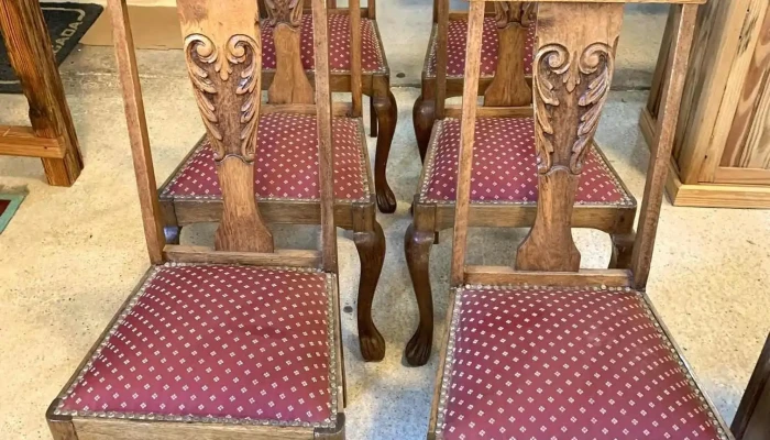 Sillas En Roble Tapizadas