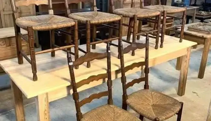 Sillas Provenzales Asiento Totora (alguna P/ Ajustar)
