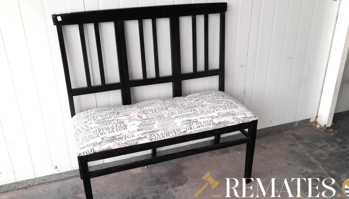 Sillon De 2 Cuerpos En Madera Negra Y Ta 1 - 17-06-2021