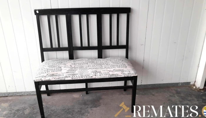 Sillon De 2 Cuerpos En Madera Negra Y Ta 2 - 17-06-2021