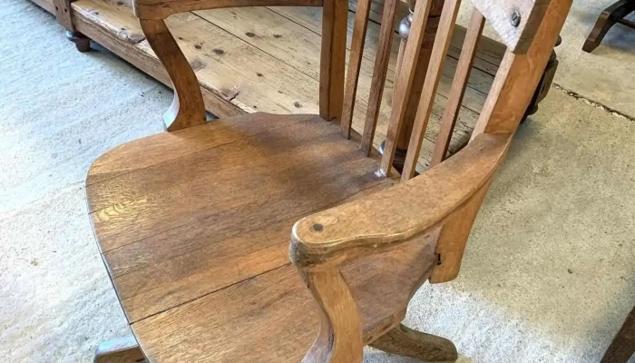 Sillon De Escritorio En Roble