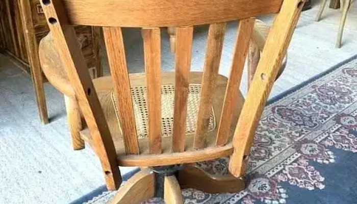 Sillon De Escritorio En Roble Giratorio -  4 - 06-12-2020
