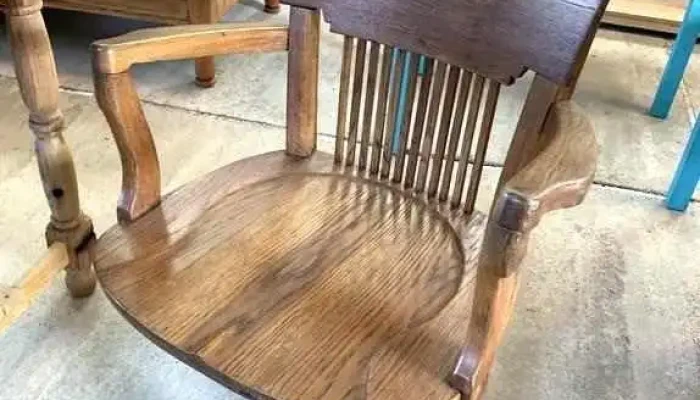 Sillon En Roble Giratorio -  1 - 06-12-2020