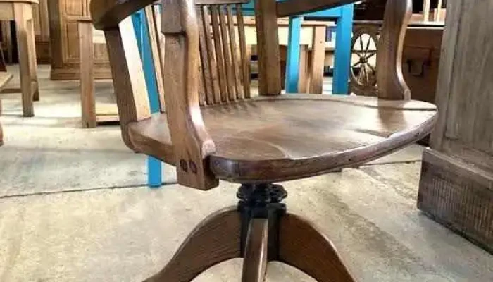 Sillon En Roble Giratorio -  2 - 06-12-2020