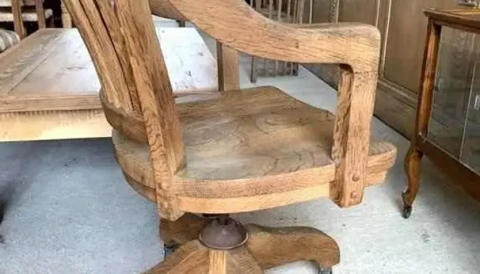 Sillon Giratorio En Roble -  3 - 06-12-2020