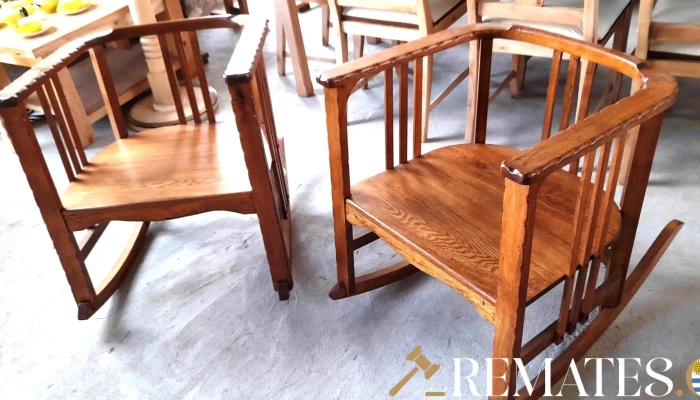 Sillon Mecedor En Roble Lustrado 2 - 17-06-2021