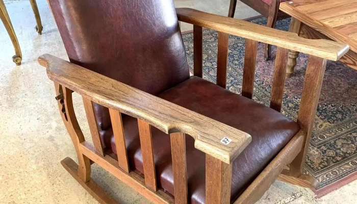 Sillon Mecedor Morris En Roble -  1 - 06-12-2020