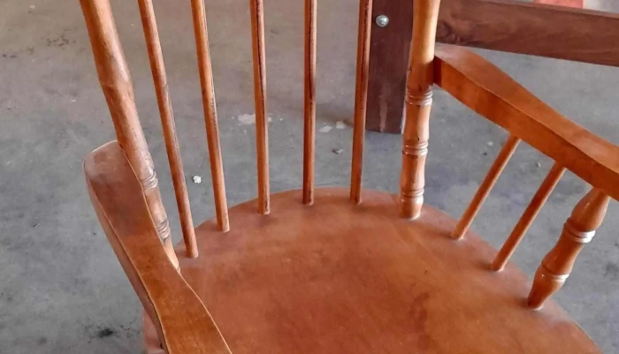 sitial de madera
