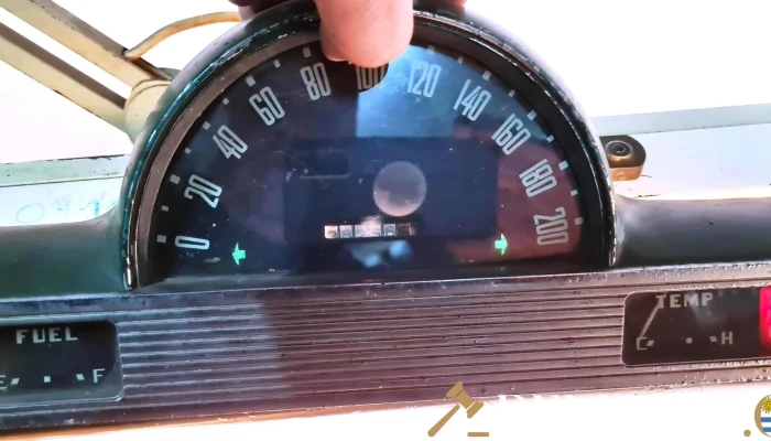 Tablero De Metal Auto Antiguo -  3 - 17-06-2021
