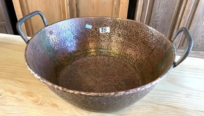 Tacho De Cobre 0,38 X 0,14 Alto