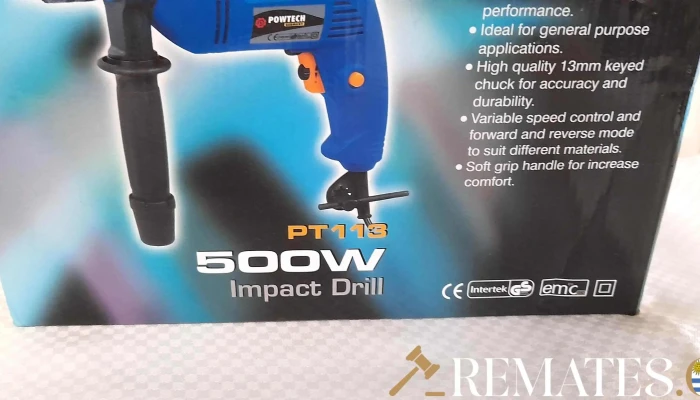Taladro Powtech De 500 W -  2 - 17-06-2021