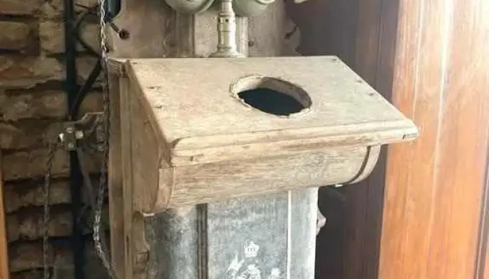 Telefono De Pared A Manivela