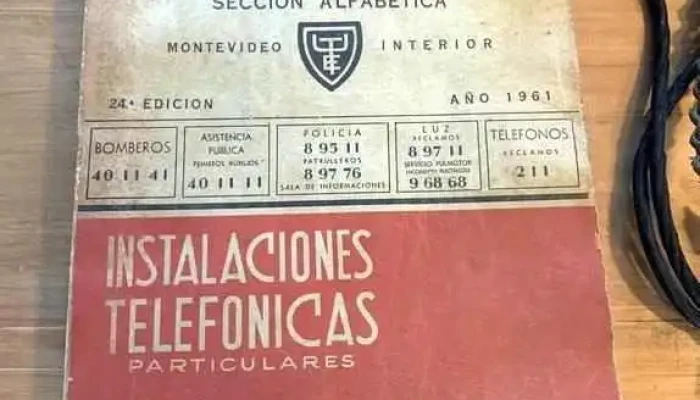 Telefono De Sobremesa Baquelita Con Guia 2 - 06-12-2020