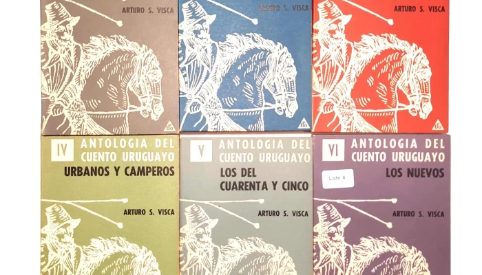 Tomos De Antologia Del Cuento Uruguayo -  2 - 05-06-2021