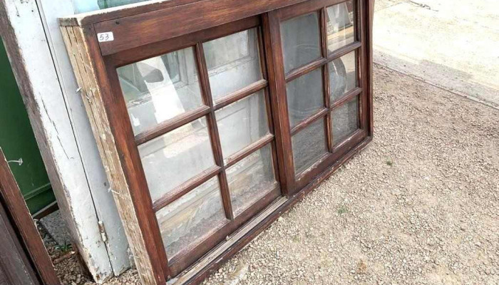 Ventana De Madera 2 Hojas De Correr 1,40 X 0,90