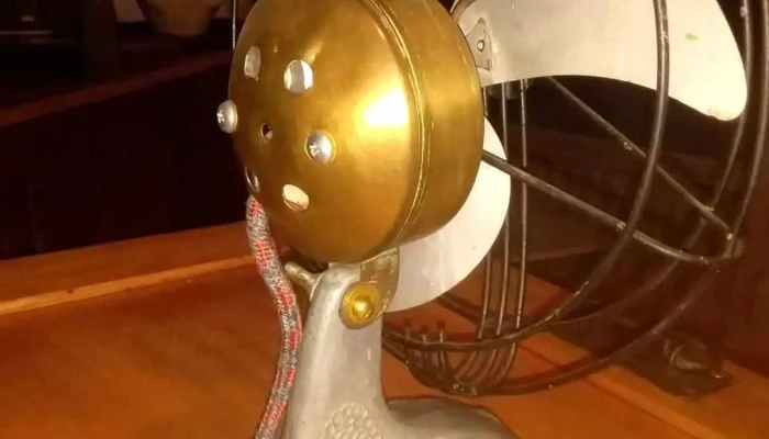 Ventilador funcionando