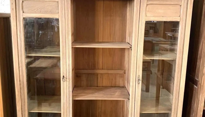 Vitrina Biblioteca En Roble 168 X 049 2 - 06-12-2020